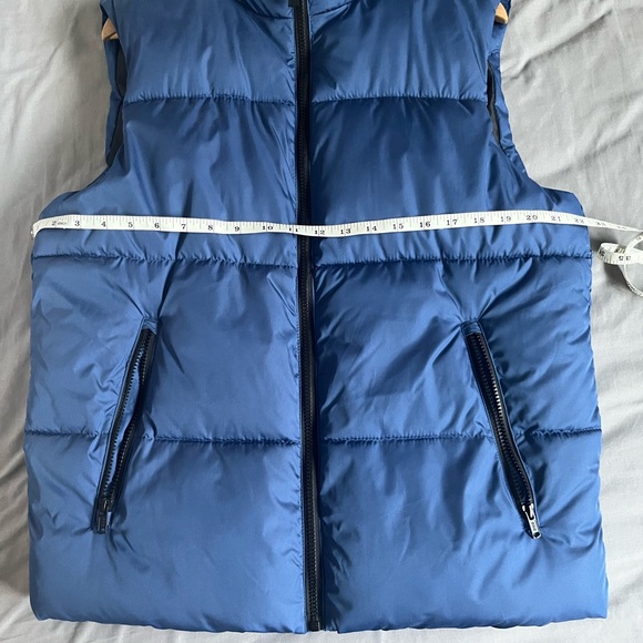 Blue Puffer Vest - Picture 3 of 8
